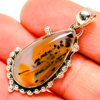 Montana Agate Pendants handcrafted by Ana Silver Co - PD30918