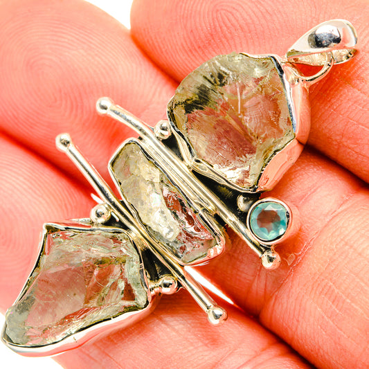 Green Amethyst Pendants handcrafted by Ana Silver Co - PD30922