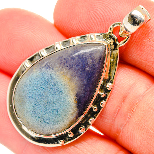 Sodalite Pendants handcrafted by Ana Silver Co - PD30949