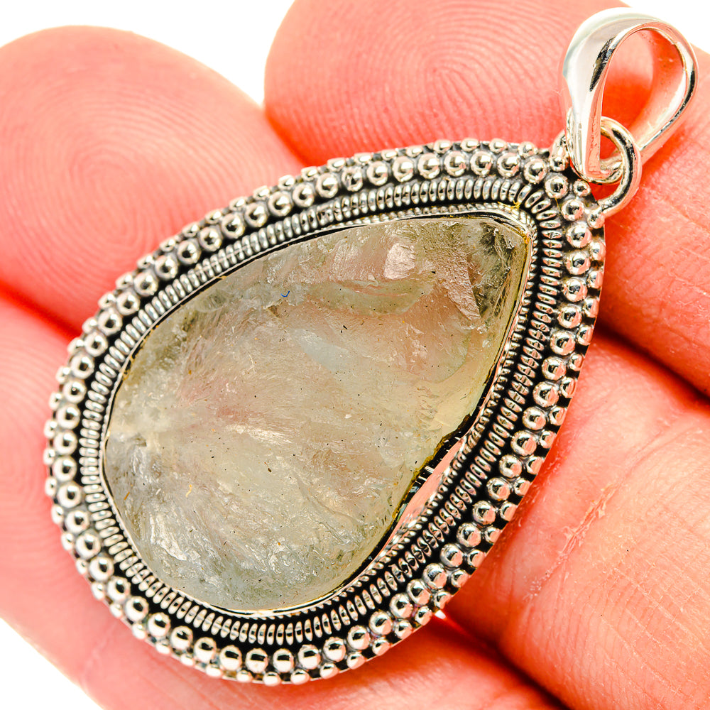 Prehnite Pendants handcrafted by Ana Silver Co - PD30963