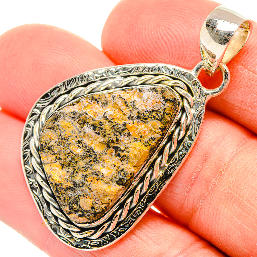 Poppy Jasper Pendants handcrafted by Ana Silver Co - PD30985