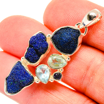Lapis Lazuli Pendants handcrafted by Ana Silver Co - PD30986