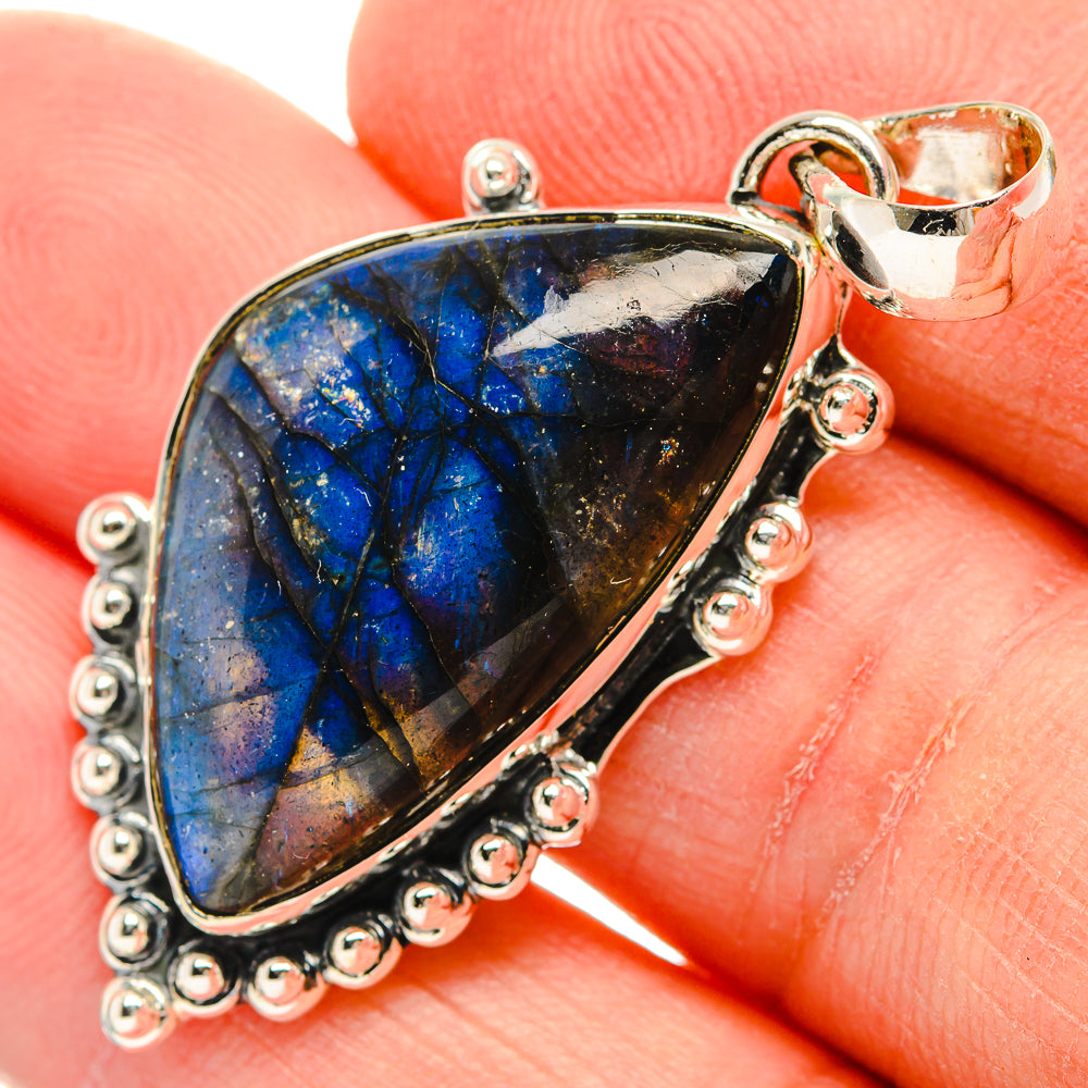 Labradorite Pendants handcrafted by Ana Silver Co - PD30999