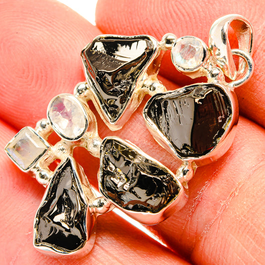 Shungite Pendants handcrafted by Ana Silver Co - PD31025