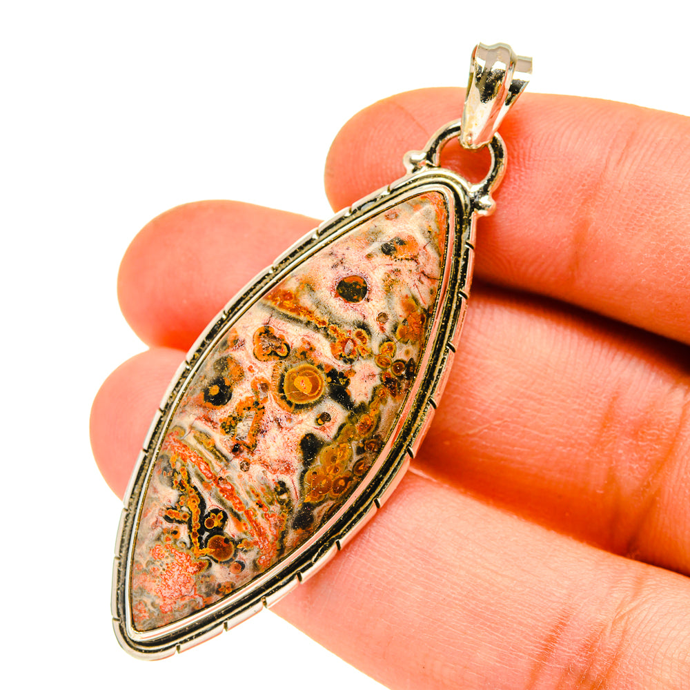 Poppy Jasper Pendants handcrafted by Ana Silver Co - PD3103