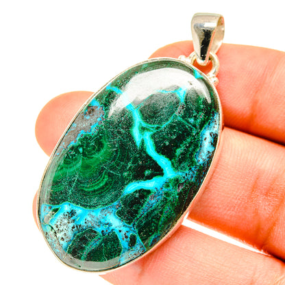 Chrysocolla Pendants handcrafted by Ana Silver Co - PD3105