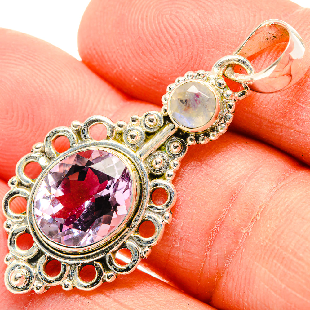 Amethyst Pendants handcrafted by Ana Silver Co - PD31052