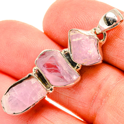 Pink Moonstone Pendants handcrafted by Ana Silver Co - PD31067