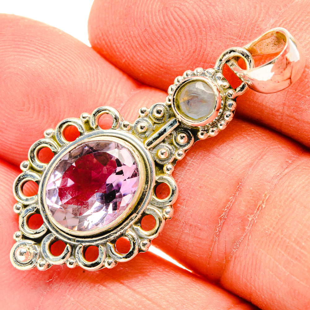 Amethyst Pendants handcrafted by Ana Silver Co - PD31073