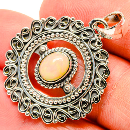 Ethiopian Opal Pendants handcrafted by Ana Silver Co - PD31076