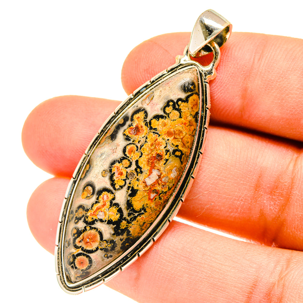 Poppy Jasper Pendants handcrafted by Ana Silver Co - PD3108