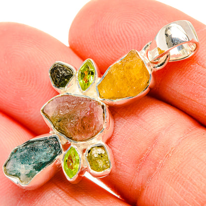 Tourmaline Pendants handcrafted by Ana Silver Co - PD31085