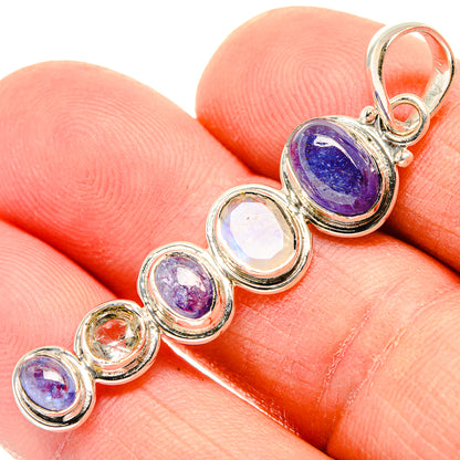 Tanzanite Pendants handcrafted by Ana Silver Co - PD31090