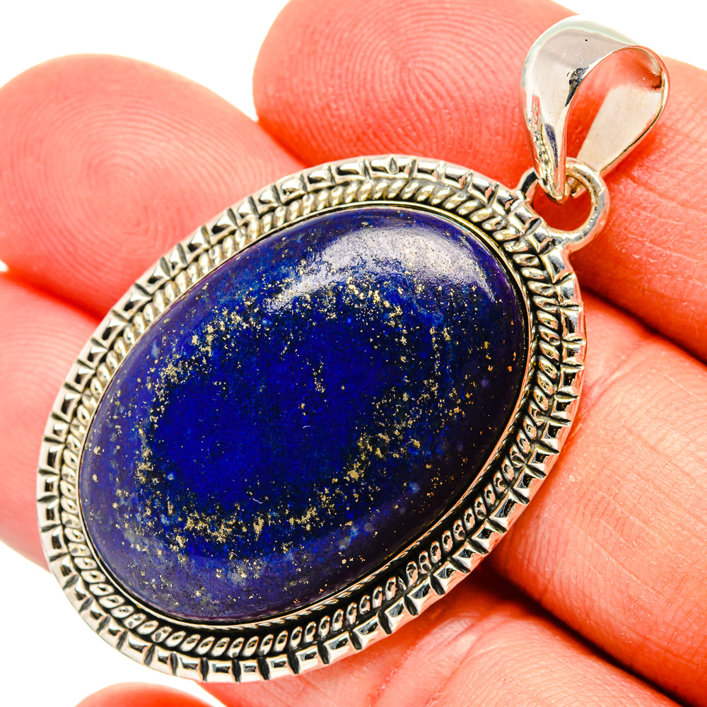 Lapis Lazuli Pendants handcrafted by Ana Silver Co - PD31112