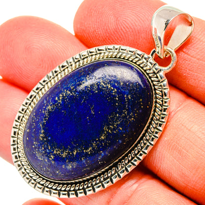 Lapis Lazuli Pendants handcrafted by Ana Silver Co - PD31112