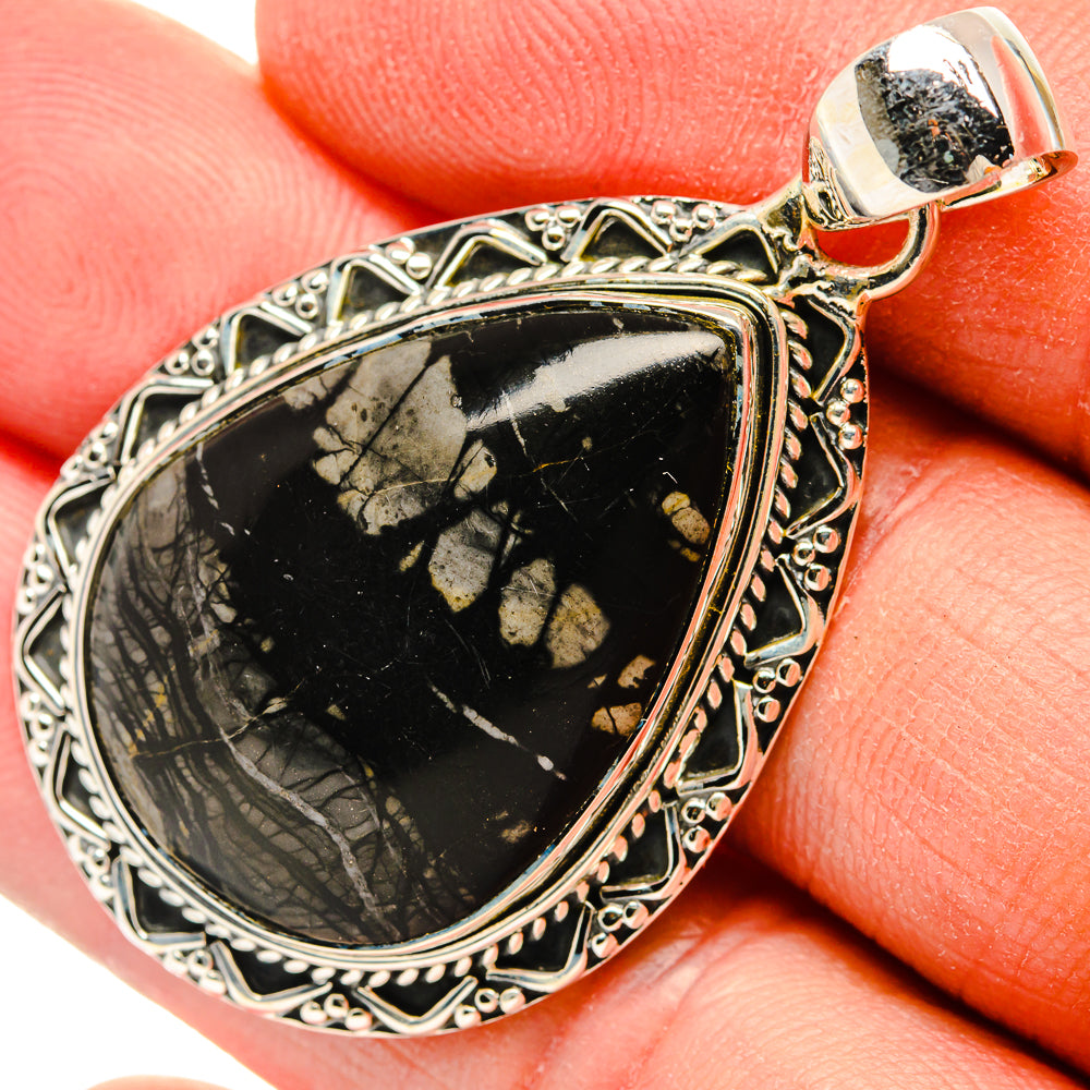 Picasso Jasper Pendants handcrafted by Ana Silver Co - PD31118