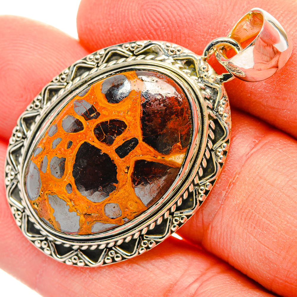 Bauxite Pendants handcrafted by Ana Silver Co - PD31123