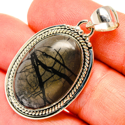 Picasso Jasper Pendants handcrafted by Ana Silver Co - PD31126