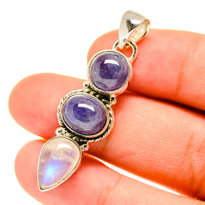 Tanzanite Pendants handcrafted by Ana Silver Co - PD3113