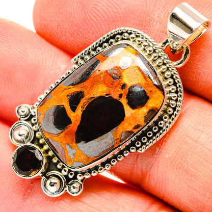 Bauxite Pendants handcrafted by Ana Silver Co - PD31135