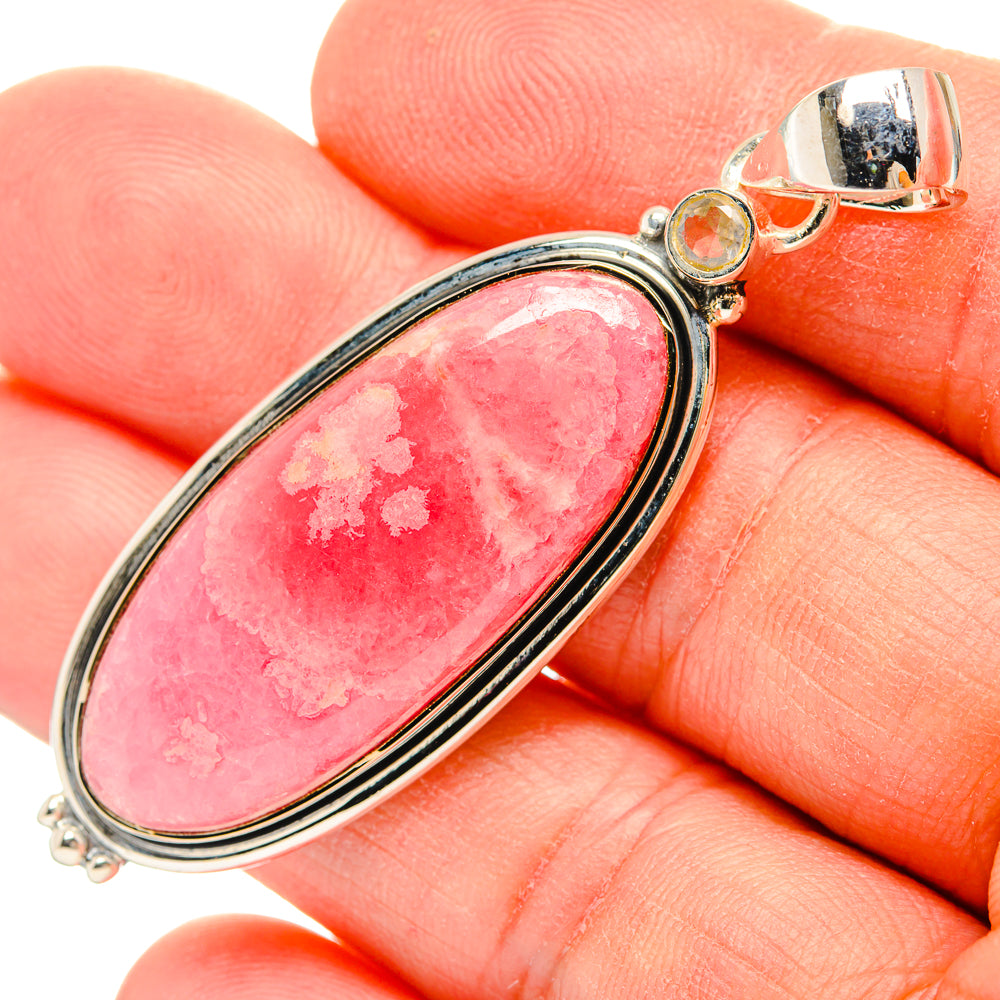 Rhodochrosite Pendants handcrafted by Ana Silver Co - PD31146
