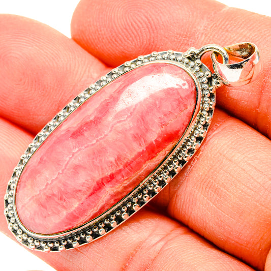 Rhodochrosite Pendants handcrafted by Ana Silver Co - PD31147