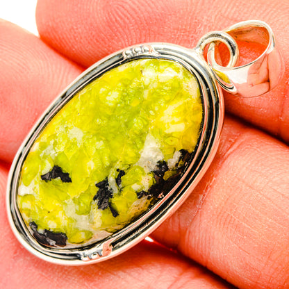 Lizardite Pendants handcrafted by Ana Silver Co - PD31163
