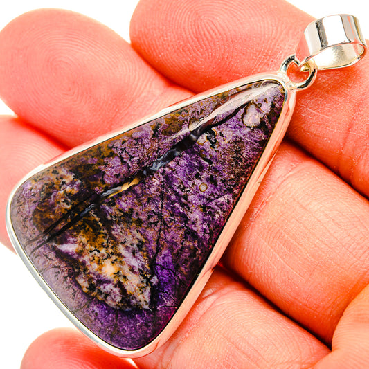 Stichtite Pendants handcrafted by Ana Silver Co - PD31171
