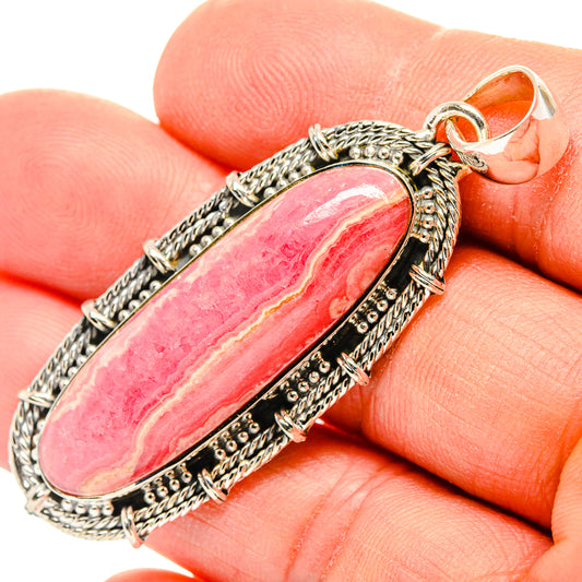 Rhodochrosite Pendants handcrafted by Ana Silver Co - PD31172