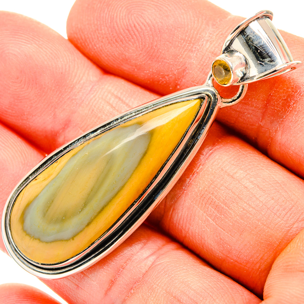 Willow Creek Jasper Pendants handcrafted by Ana Silver Co - PD31179