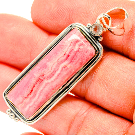 Rhodochrosite Pendants handcrafted by Ana Silver Co - PD31181
