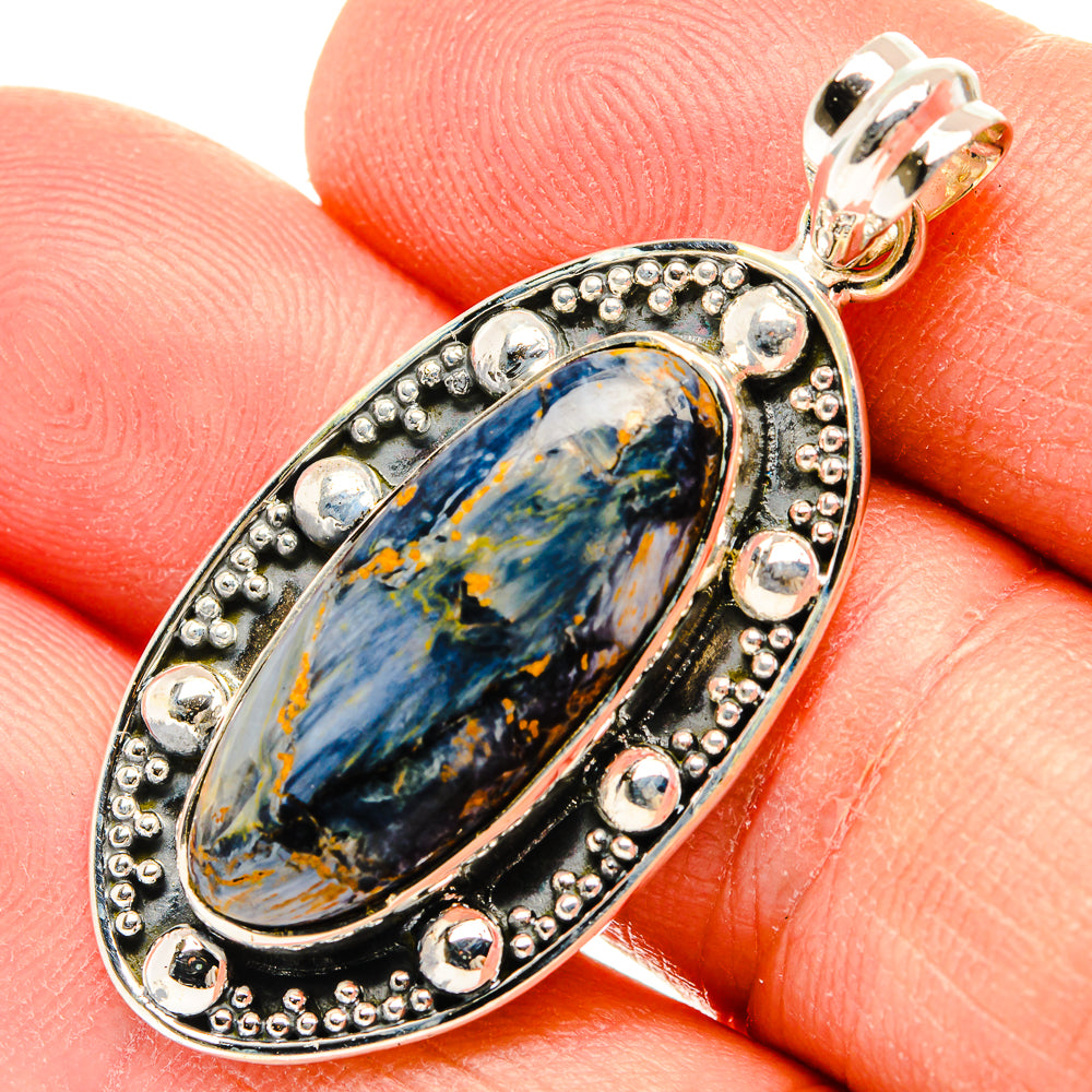 Pietersite Pendants handcrafted by Ana Silver Co - PD31198