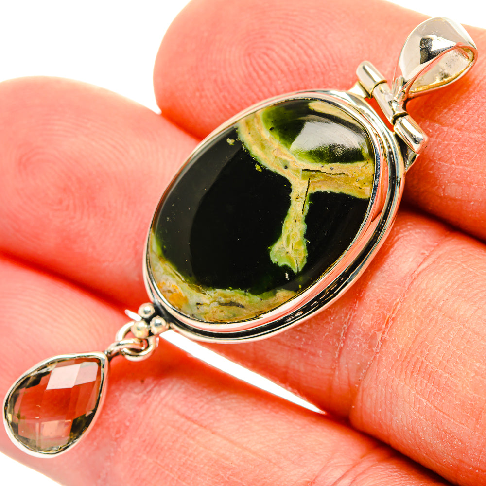 Rainforest Opal Pendants handcrafted by Ana Silver Co - PD31199