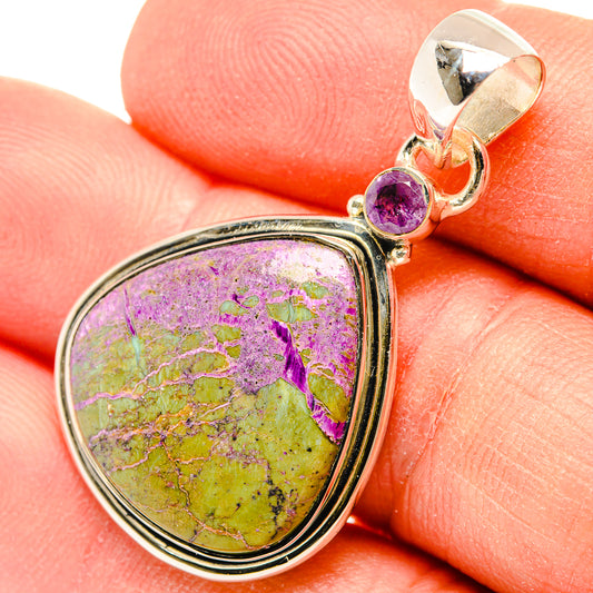 Stichtite Pendants handcrafted by Ana Silver Co - PD31203