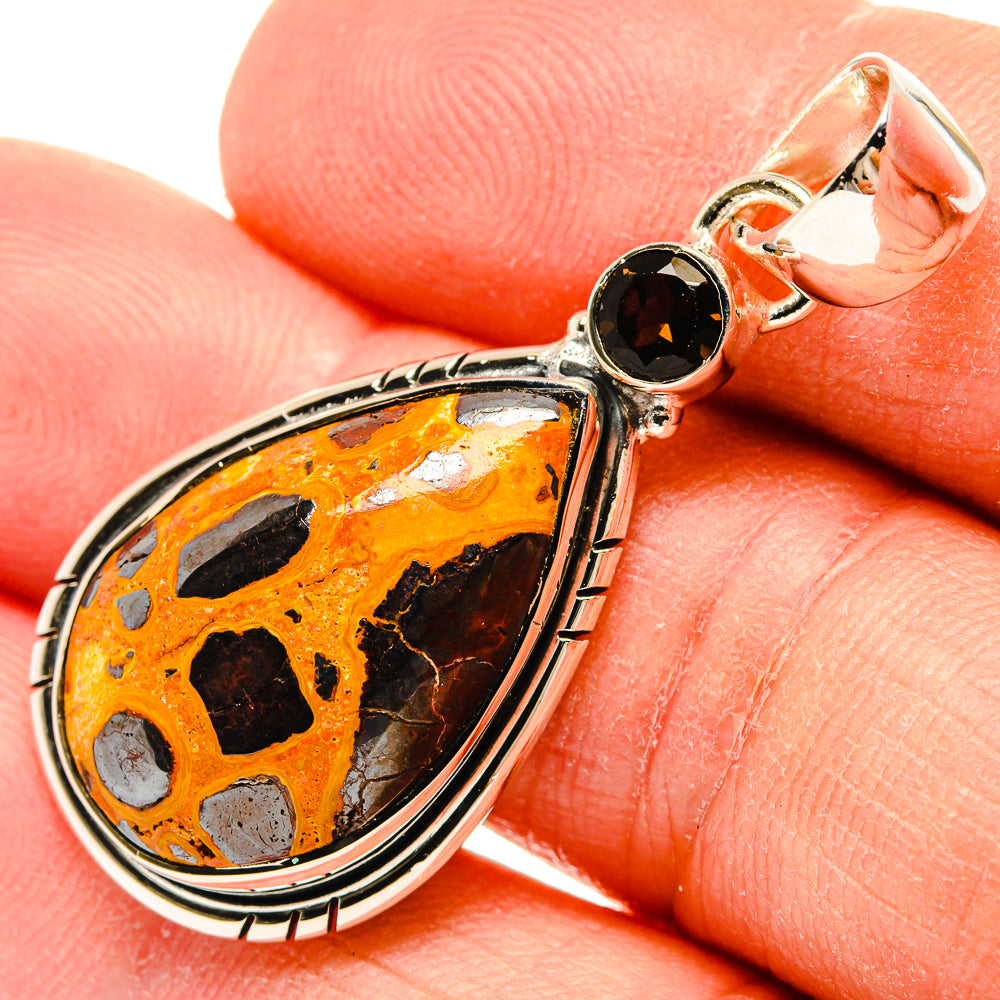 Bauxite Pendants handcrafted by Ana Silver Co - PD31204