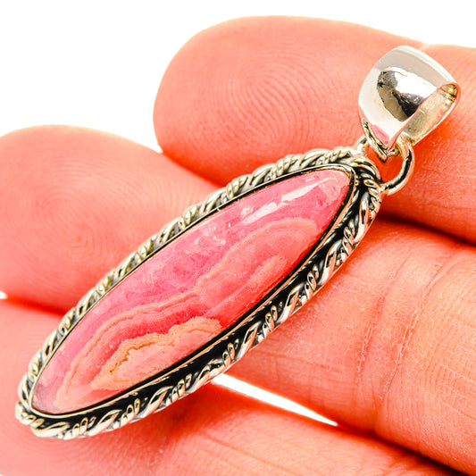 Rhodochrosite Pendants handcrafted by Ana Silver Co - PD31208