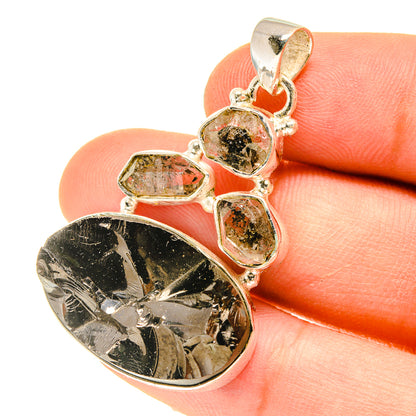 Shungite Pendants handcrafted by Ana Silver Co - PD3122