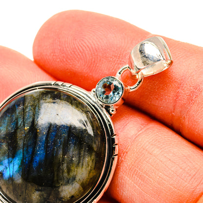 Labradorite Pendants handcrafted by Ana Silver Co - PD31222
