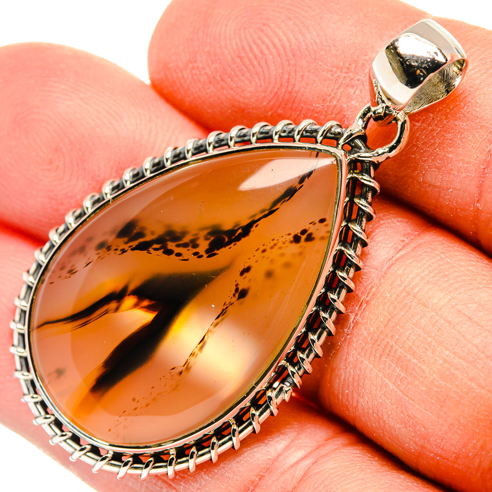 Montana Agate Pendants handcrafted by Ana Silver Co - PD31231