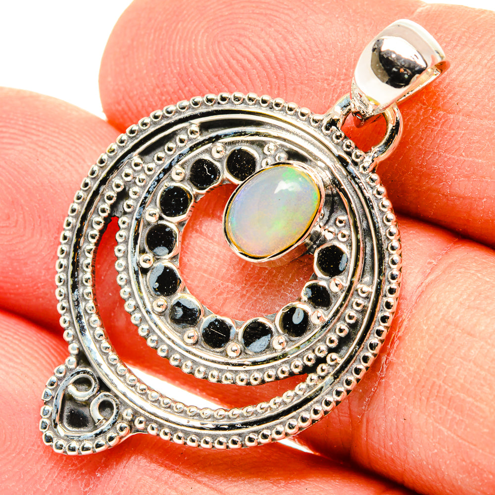 Ethiopian Opal Pendants handcrafted by Ana Silver Co - PD31250