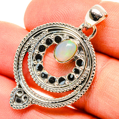 Ethiopian Opal Pendants handcrafted by Ana Silver Co - PD31250