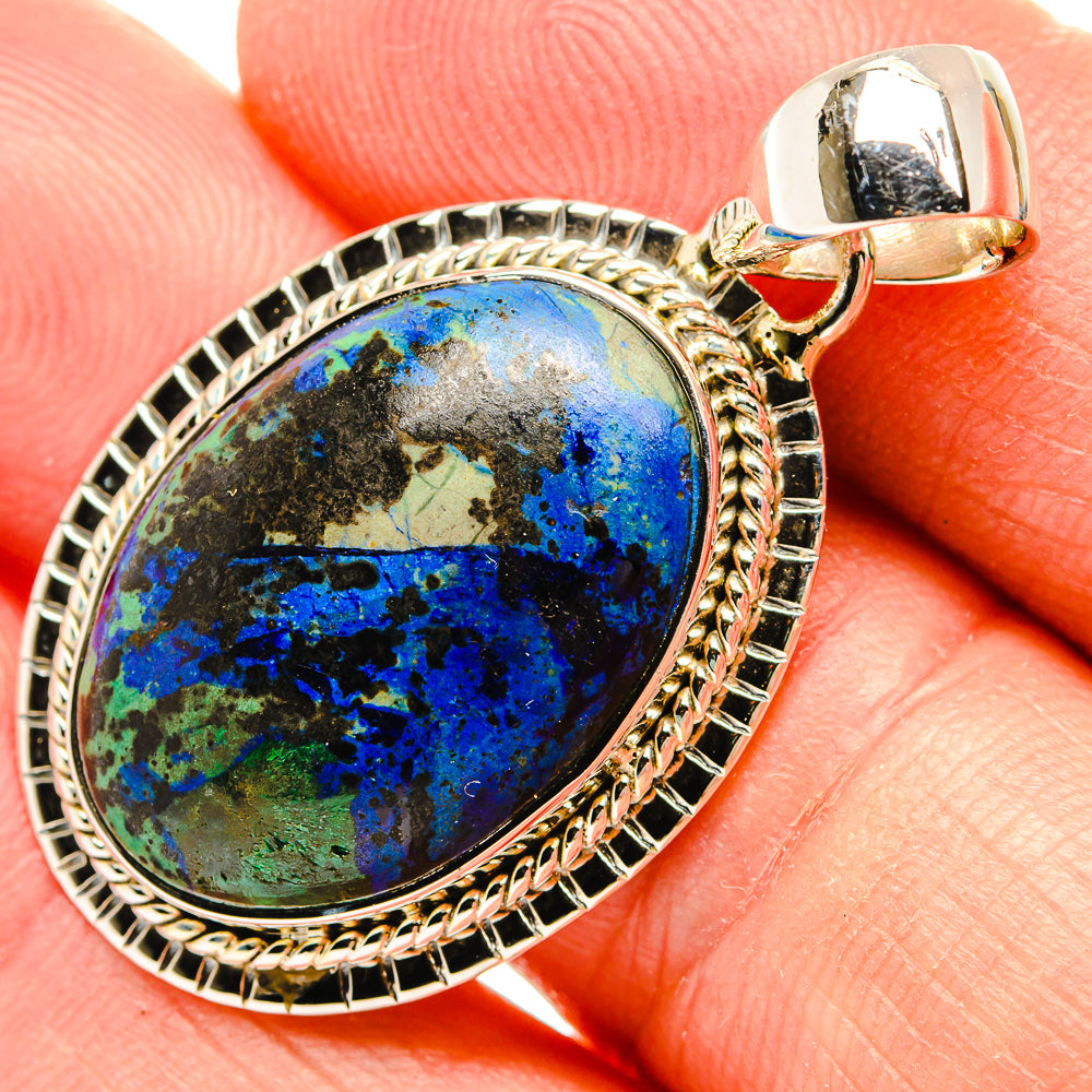 Shattuckite Pendants handcrafted by Ana Silver Co - PD31262