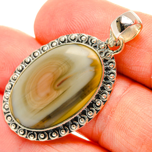 Willow Creek Jasper Pendants handcrafted by Ana Silver Co - PD31270