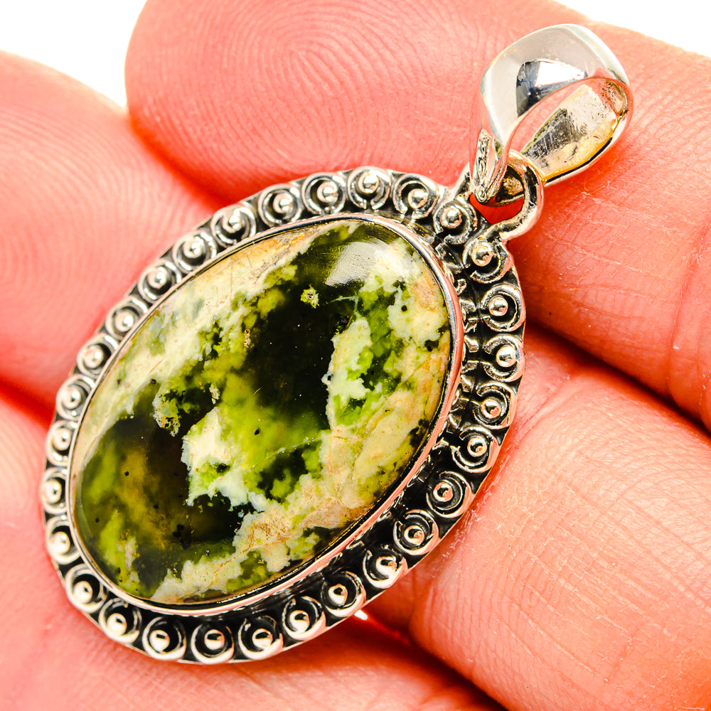 Rainforest Opal Pendants handcrafted by Ana Silver Co - PD31271