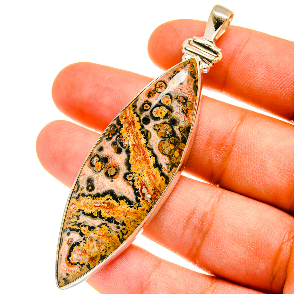 Poppy Jasper Pendants handcrafted by Ana Silver Co - PD3129