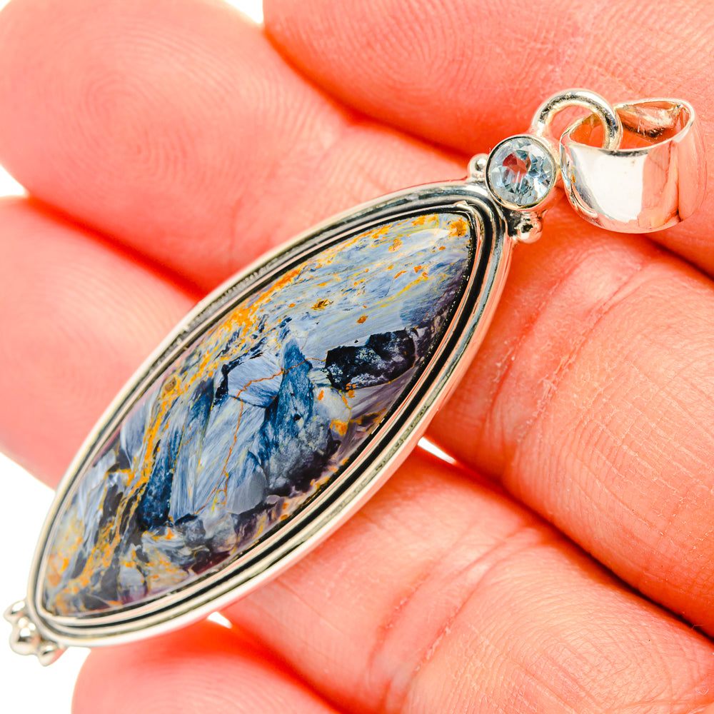 Pietersite Pendants handcrafted by Ana Silver Co - PD31292