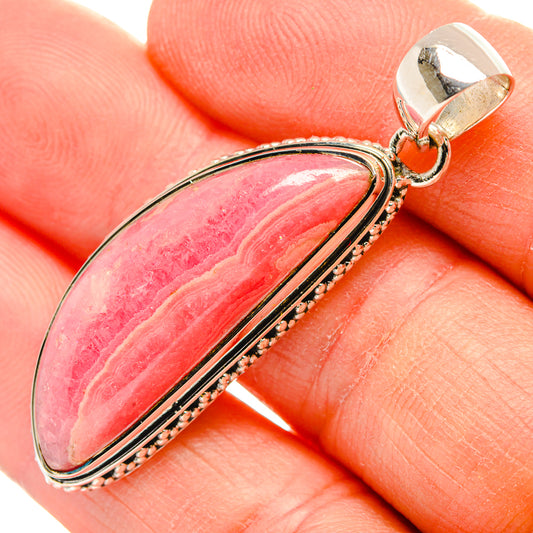 Rhodochrosite Pendants handcrafted by Ana Silver Co - PD31296