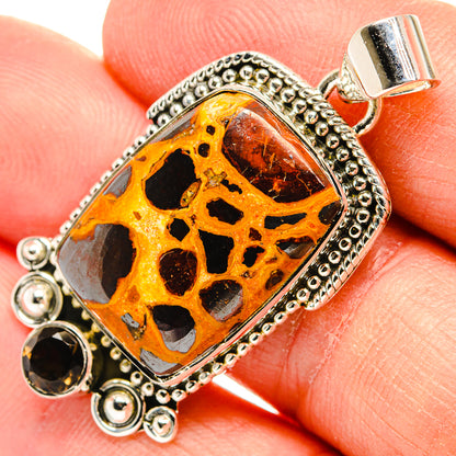 Bauxite Pendants handcrafted by Ana Silver Co - PD31306