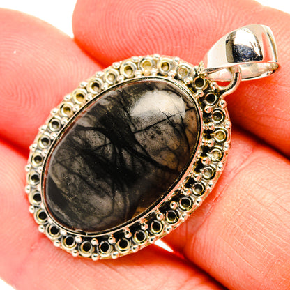 Picasso Jasper Pendants handcrafted by Ana Silver Co - PD31310
