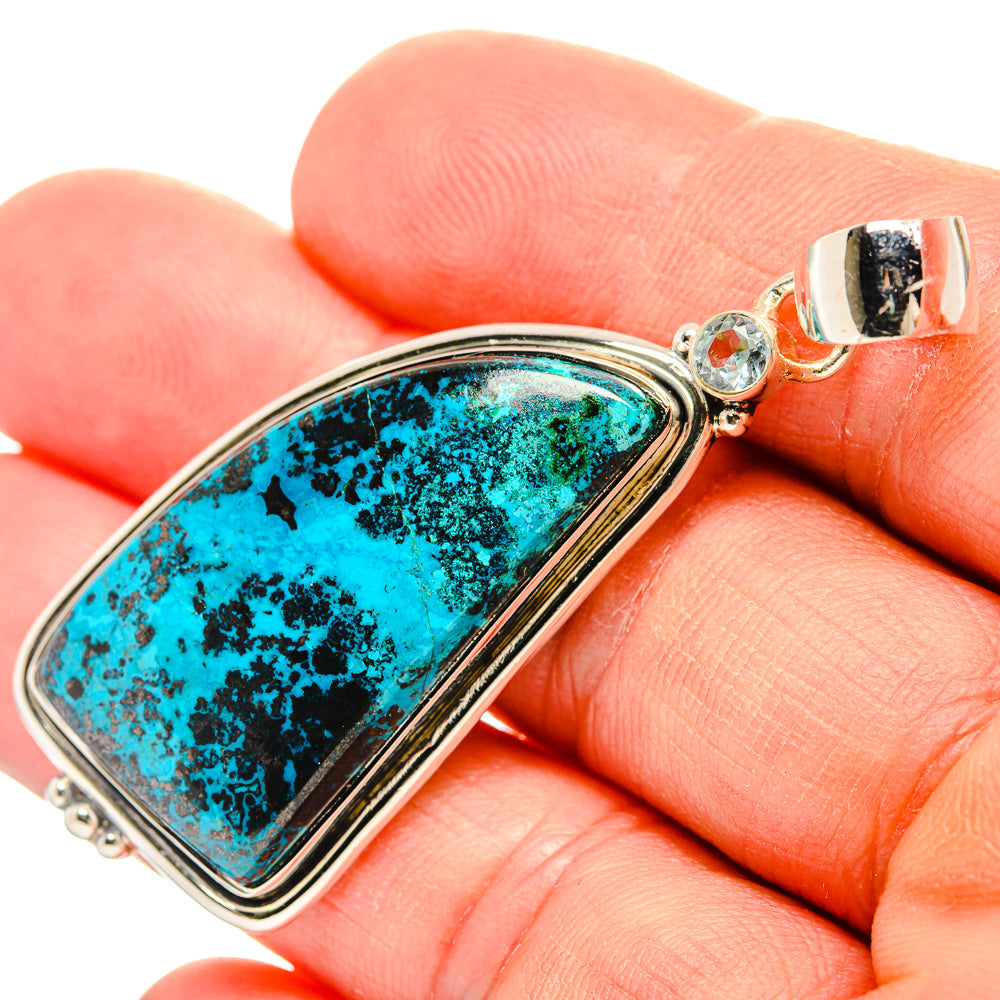 Shattuckite Pendants handcrafted by Ana Silver Co - PD31312